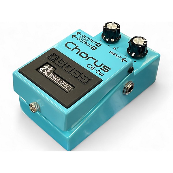Used BOSS CE2W Waza Craft Chorus Effect Pedal