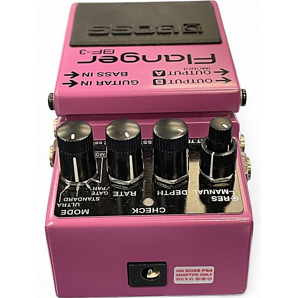 Used BOSS BF3 Flanger Effect Pedal
