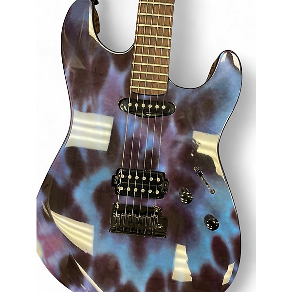 Used Fender Showmaster tie dye Solid Body Electric Guitar