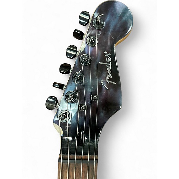 Used Fender Showmaster tie dye Solid Body Electric Guitar