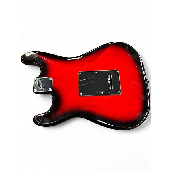 Used Squier Standard Stratocaster Red Burst Solid Body Electric Guitar