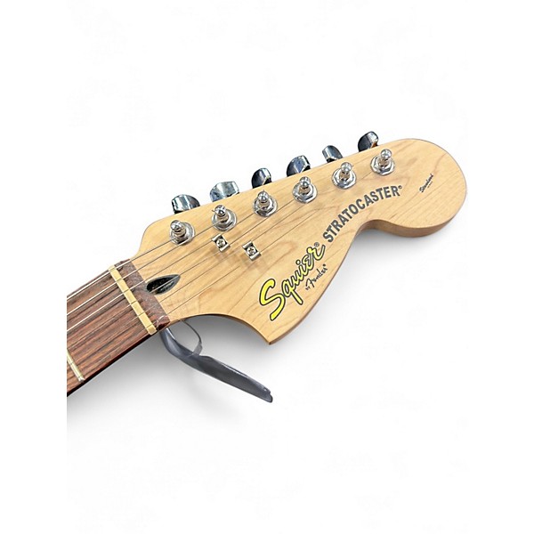 Used Squier Standard Stratocaster Red Burst Solid Body Electric Guitar