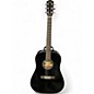 Used Fender CD60 Dreadnought BLACK Acoustic Guitar thumbnail