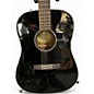 Used Fender CD60 Dreadnought BLACK Acoustic Guitar