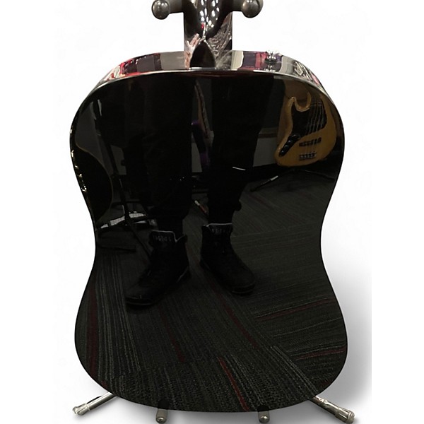 Used Fender CD60 Dreadnought BLACK Acoustic Guitar