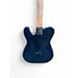 Used Squier ESQUIRE DELUXE BLUE SPARKLE Solid Body Electric Guitar