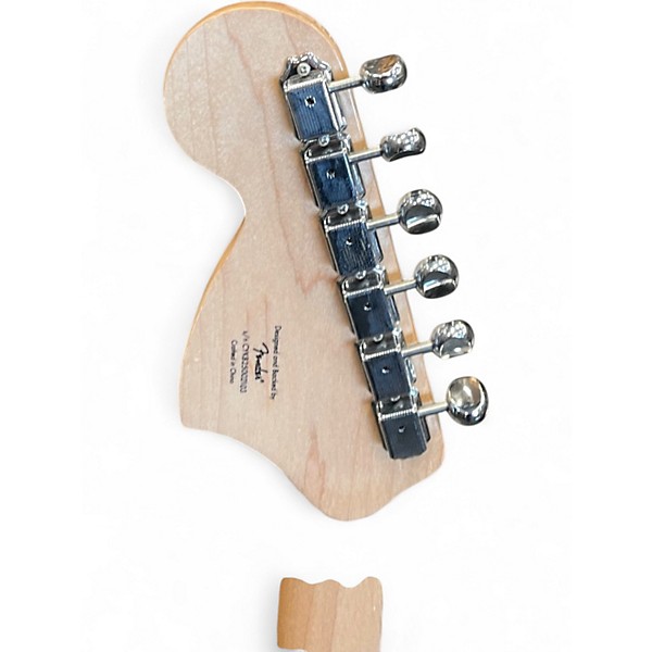 Used Squier ESQUIRE DELUXE BLUE SPARKLE Solid Body Electric Guitar