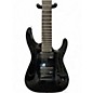 Used Jackson JS22-7 Dinky 7 String Black Solid Body Electric Guitar
