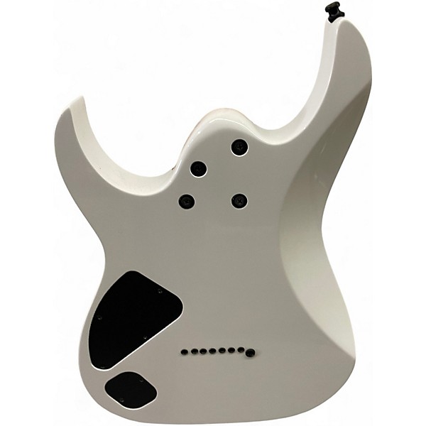 Used Ibanez RG8 8 String White Solid Body Electric Guitar
