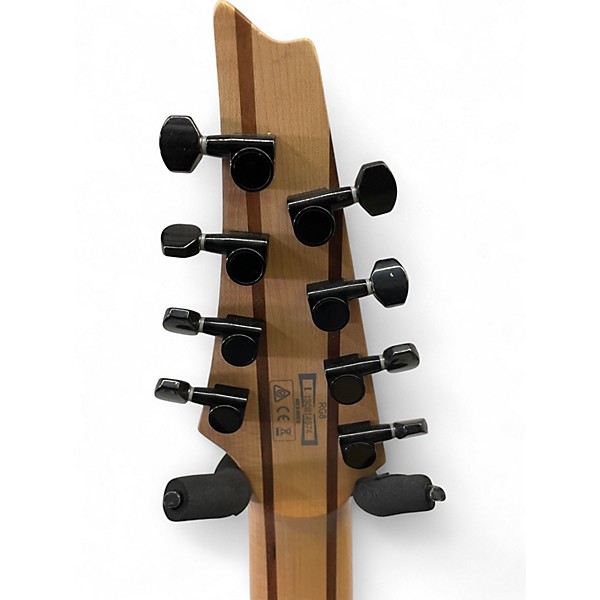 Used Ibanez RG8 8 String White Solid Body Electric Guitar