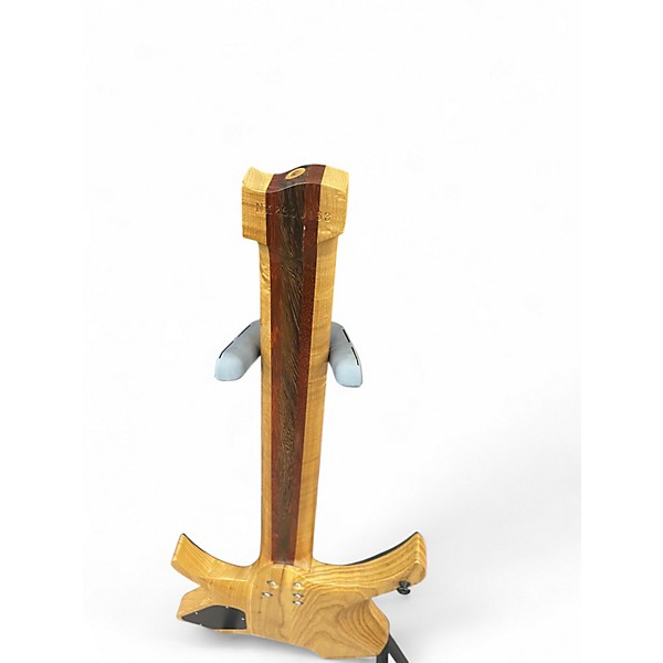 Used Nk 7 STRING HEADLESS BLUE BURL Solid Body Electric Guitar