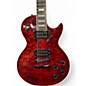Used 1999 Epiphone Les Paul Classic Trans Red Solid Body Electric Guitar