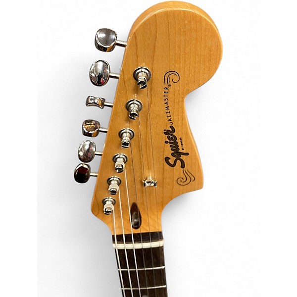 Used Squier Classic Vibe 60s Jazzmaster Olympic White Solid Body Electric Guitar