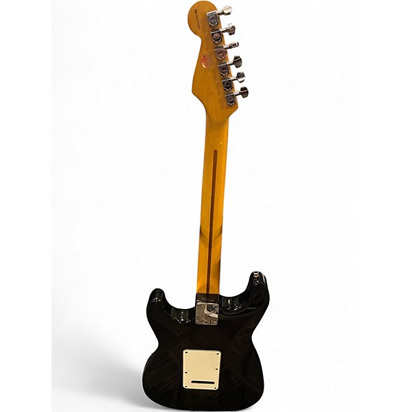 Used Fender American Standard Stratocaster Black Solid Body Electric Guitar