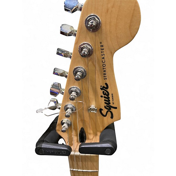 Used Squier SONIC STRATOCASTER TAHITIAN CORAL Solid Body Electric Guitar