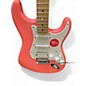 Used Squier SONIC STRATOCASTER TAHITIAN CORAL Solid Body Electric Guitar