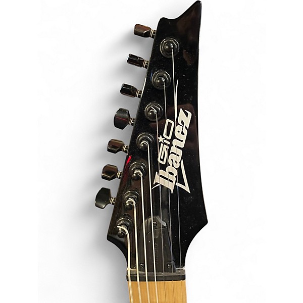 Used Ibanez GRG7221M Teal Solid Body Electric Guitar