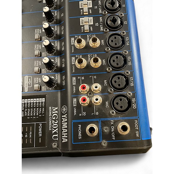 Used Yamaha MG20XU Unpowered Mixer