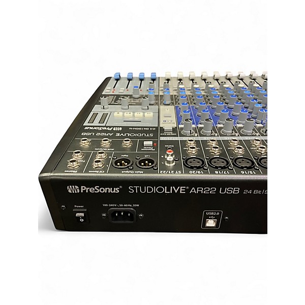 Used PreSonus Studio Live AR22 Digital Mixer