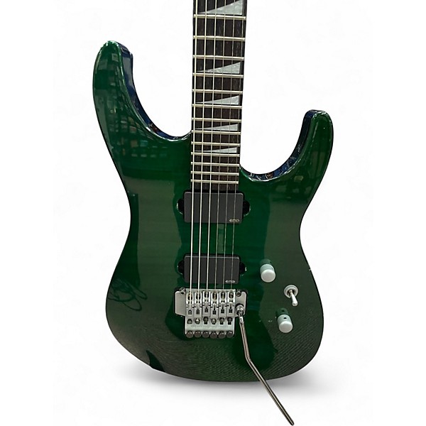Used Jackson DR3 Green Solid Body Electric Guitar