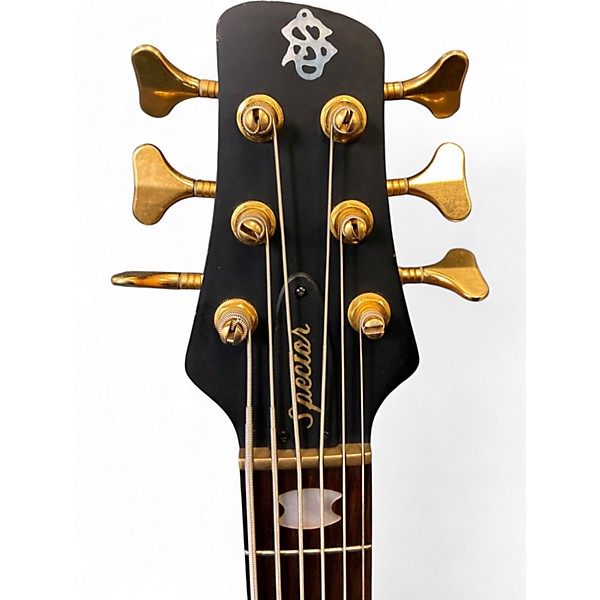 Used Spector Euro6 LX Natural Electric Bass Guitar