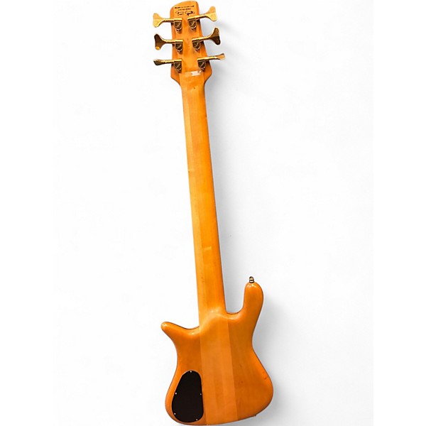 Used Spector Euro6 LX Natural Electric Bass Guitar