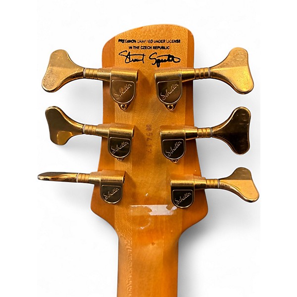 Used Spector Euro6 LX Natural Electric Bass Guitar