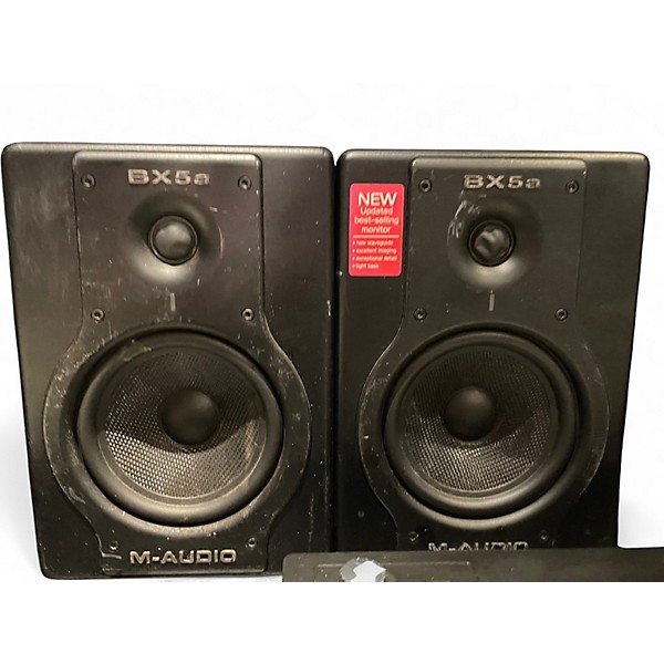 Used M-Audio BX5A Pair Powered Monitor