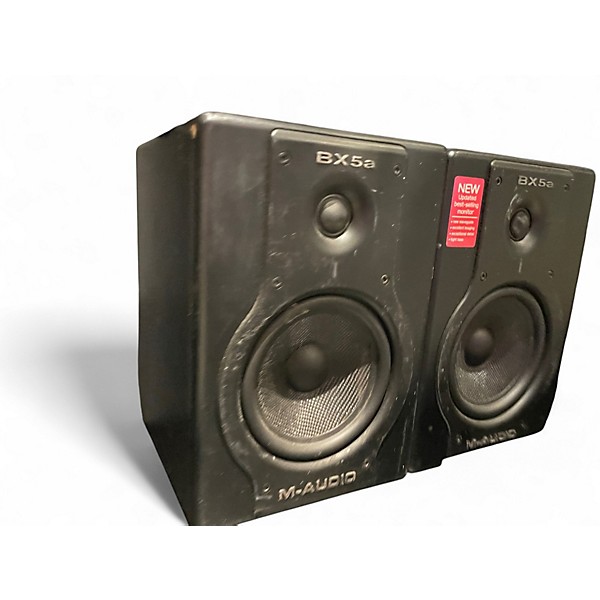 Used M-Audio BX5A Pair Powered Monitor