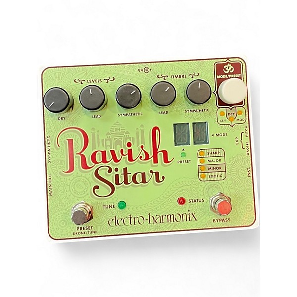 Used Electro-Harmonix Ravish Sitar Effect Pedal