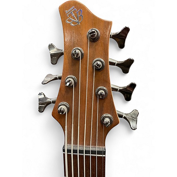 Used Ibanez BTB747 Natural Electric Bass Guitar