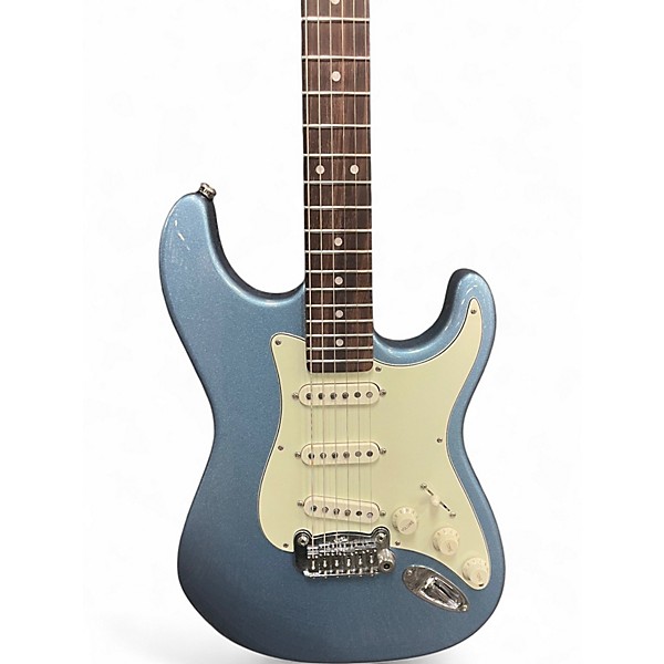 Used 2017 G&L USA Legacy Blue Solid Body Electric Guitar