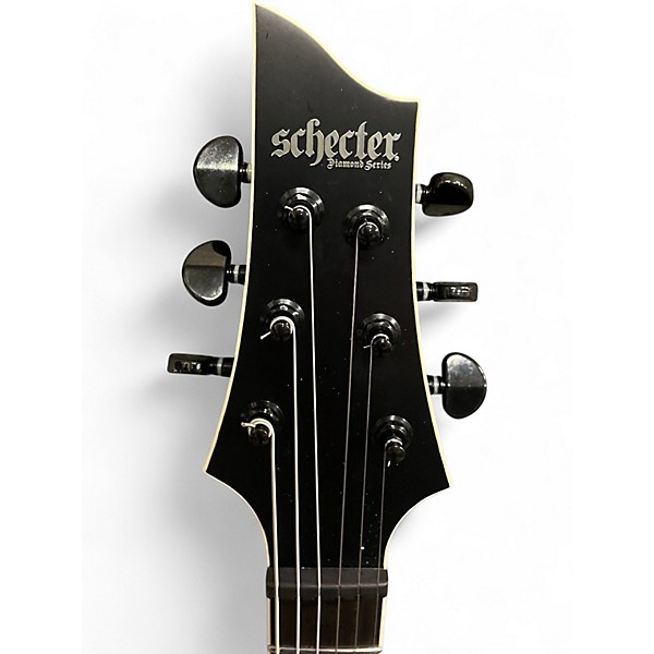 Used Schecter Guitar Research Diamond Series C1 Black Solid Body Electric Guitar