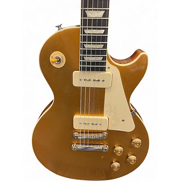 Used 2024 Gibson LES PAUL STANDARD '50S P-90 Gold Top Solid Body Electric Guitar
