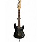 Used Partscaster S Style Double Cutaway Black Solid Body Electric Guitar thumbnail