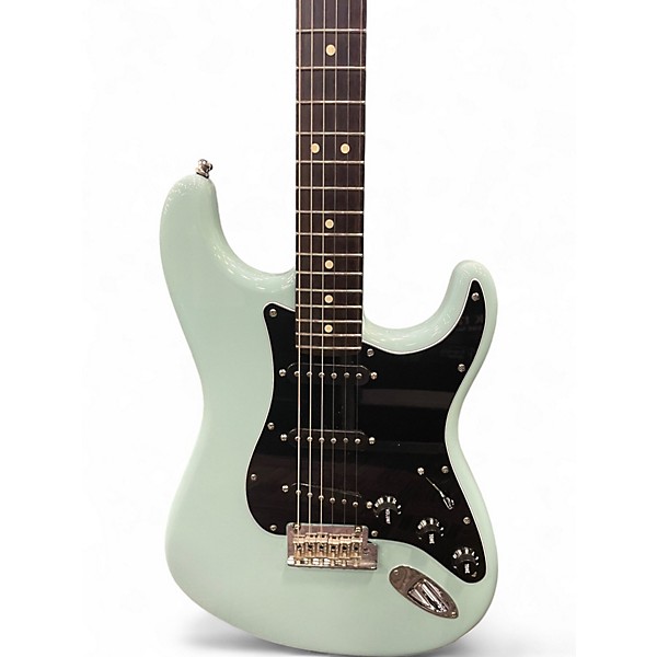 Used Fender American Professional Stratocaster with Rosewood Neck Daphne Blue Solid Body Electric Guitar