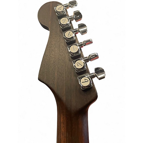 Used Fender American Professional Stratocaster with Rosewood Neck Daphne Blue Solid Body Electric Guitar