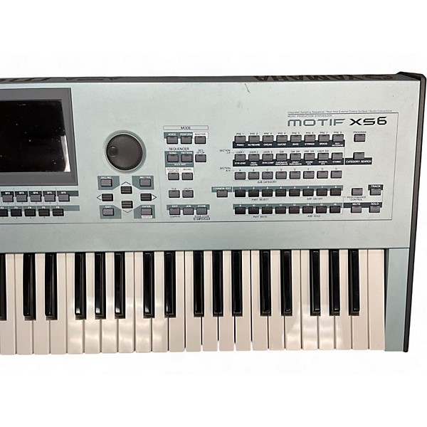 Used Yamaha Motif XS6 61 Key Keyboard Workstation