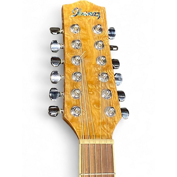 Used Ibanez Exotic Wood Series EW2012ASENT GLOSS 12 String Acoustic Electric Guitar