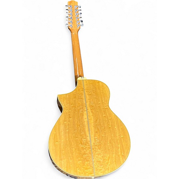 Used Ibanez Exotic Wood Series EW2012ASENT GLOSS 12 String Acoustic Electric Guitar