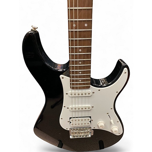 Used Yamaha Pacifica Black and White Solid Body Electric Guitar