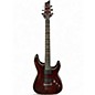 Used Schecter Guitar Research Hellraiser C1 Black Cherry Solid Body Electric Guitar thumbnail