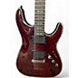 Used Schecter Guitar Research Hellraiser C1 Black Cherry Solid Body Electric Guitar