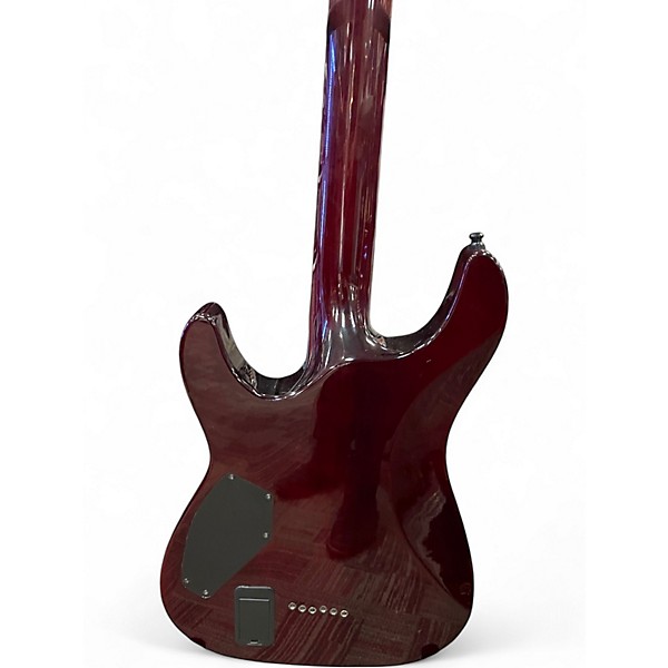 Used Schecter Guitar Research Hellraiser C1 Black Cherry Solid Body Electric Guitar