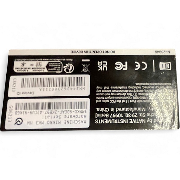 Used Native Instruments Maschine Mikro MK3 MIDI Controller