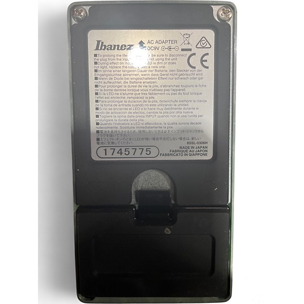 Used Ibanez TS9 Tube Screamer Distortion Effect Pedal