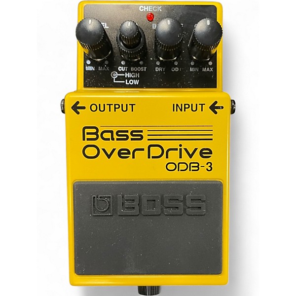 Used BOSS ODB3 Bass Overdrive Bass Effect Pedal