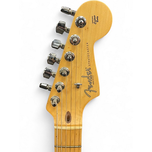 Used Fender American Standard Stratocaster Blue Sapphire Solid Body Electric Guitar