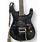 Used Jackson SL2Q Pro Series Soloist Trans Black Solid Body Electric Guitar