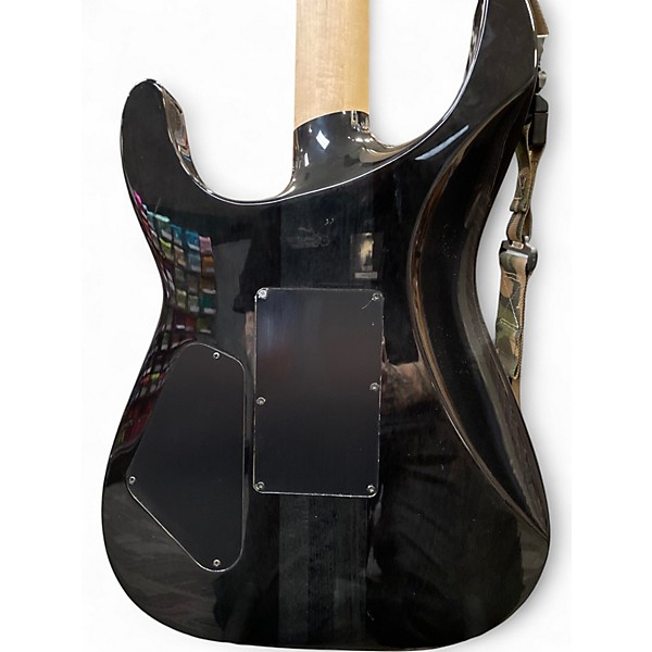 Used Jackson SL2Q Pro Series Soloist Trans Black Solid Body Electric Guitar